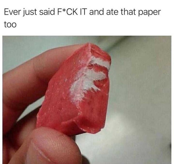 On starbursts, do you remove every bit of paper or have you pulled a fuck It?