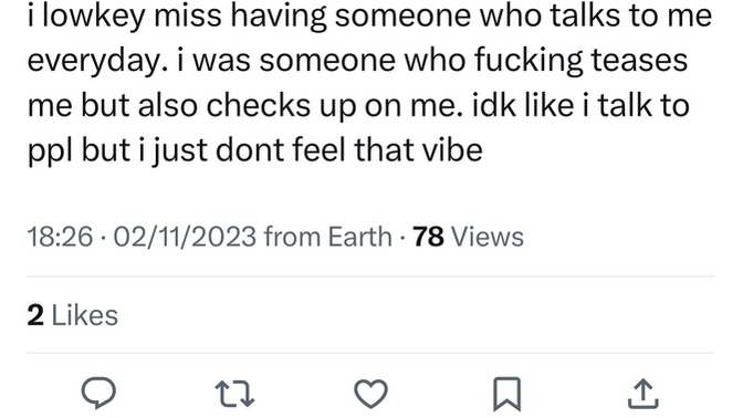 Would he still be talking to me after 4/5 months if he wasn’t genuinely interested in me? and no, we’re not friends we’ve both made that really clear?