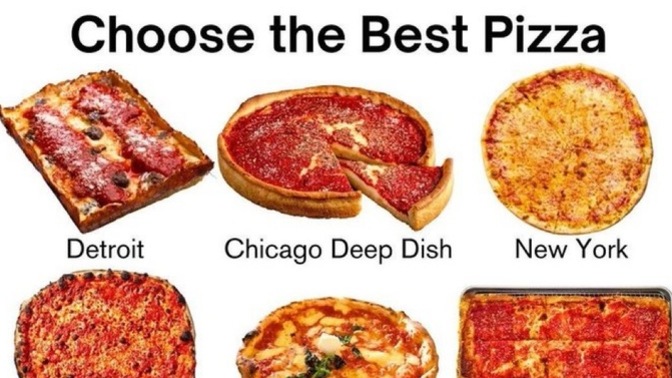 Choose the best pizza for you?