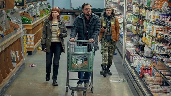 What do you think of the movie Don't look up 2021 featuring Leonardo DiCaprio?