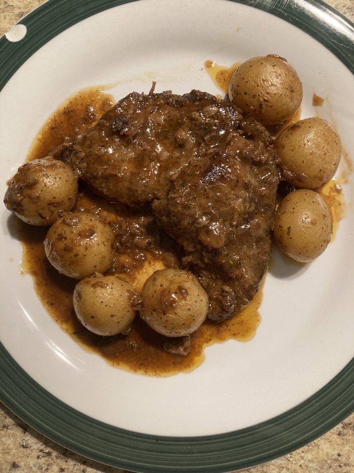 Is steak and potatoes an acceptable meal?