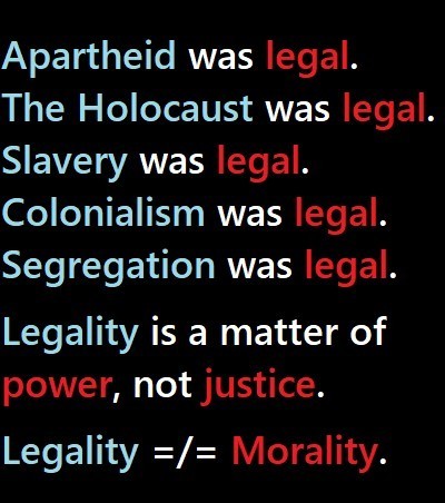 Has your government done anything illegal?