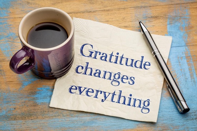 Good morning, lets express gratitude. What are you grateful for?