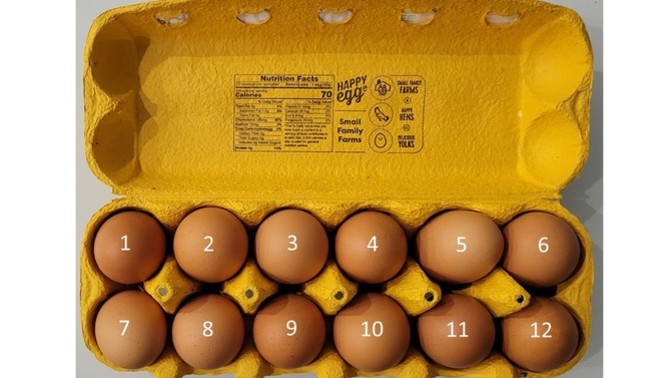 How do you REMOVE your EGGS from the CARTON?
