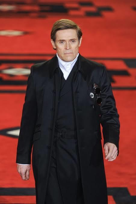 *willem dafoe - prada runway*