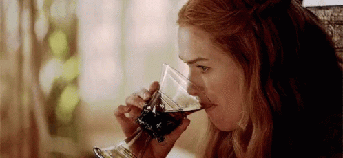 Cersei and wine... a love story
