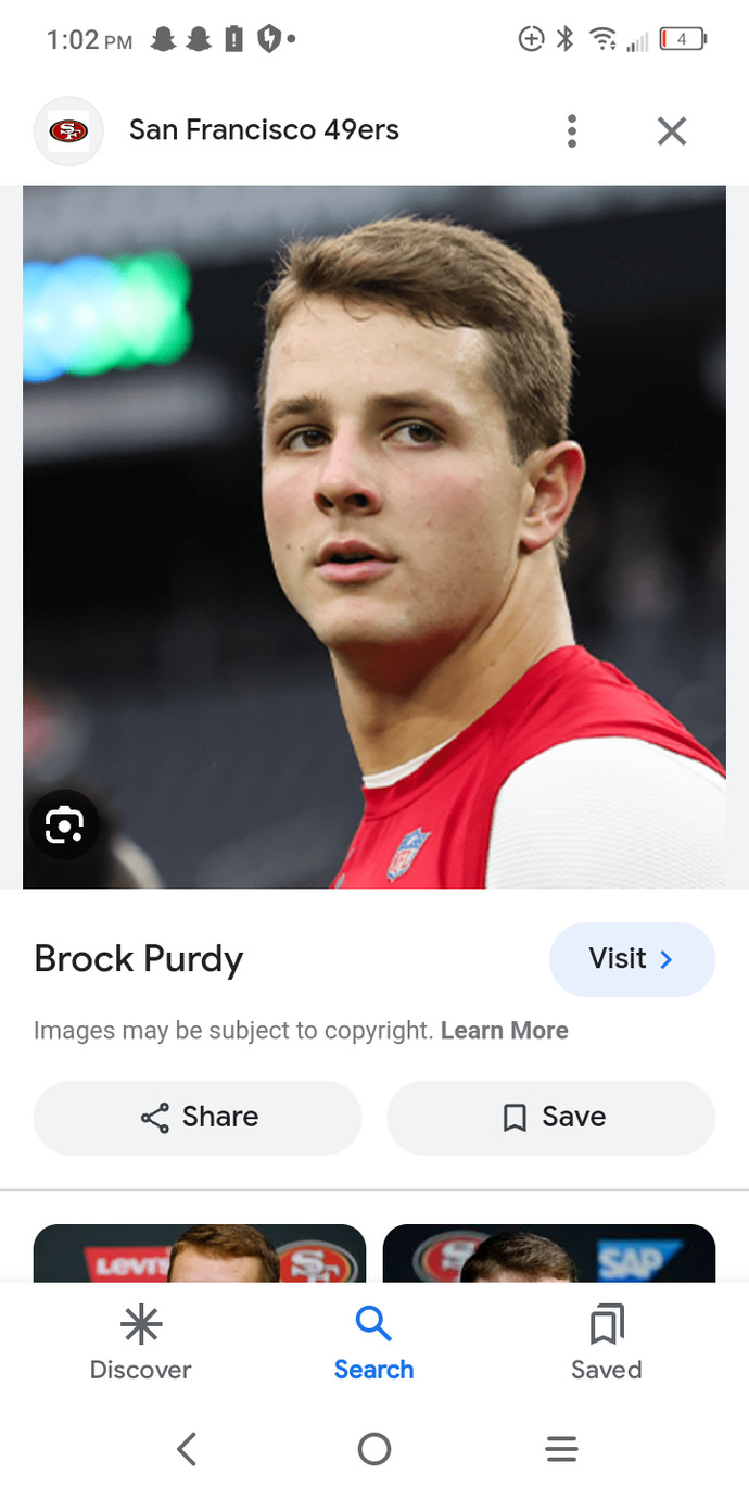Would you consider Brock Purdy handsome?