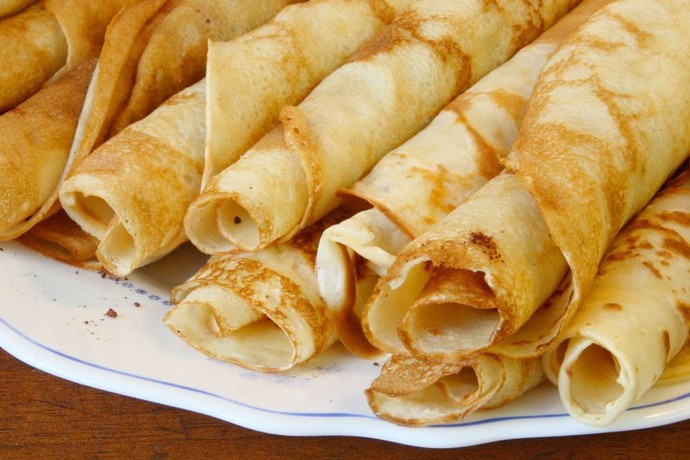 How should pancakes be served?