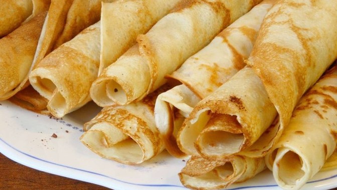 How should pancakes be served?