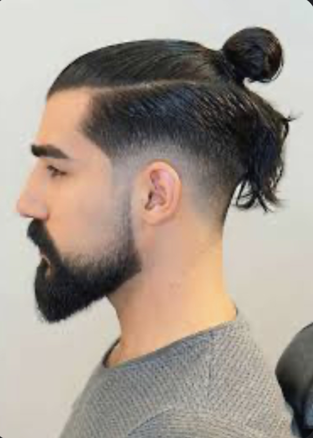 Which long hair style cut is most attractive in men with long hair??