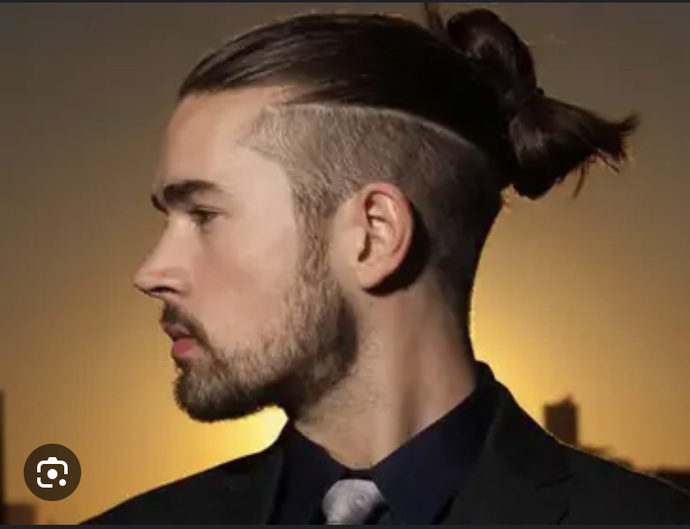 Which long hair style cut is most attractive in men with long hair??