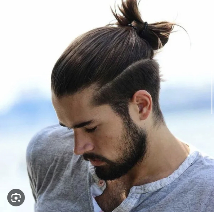 Which long hair style cut is most attractive in men with long hair??