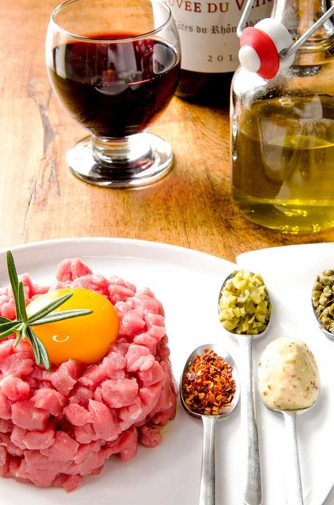 Why do people eat raw meat?