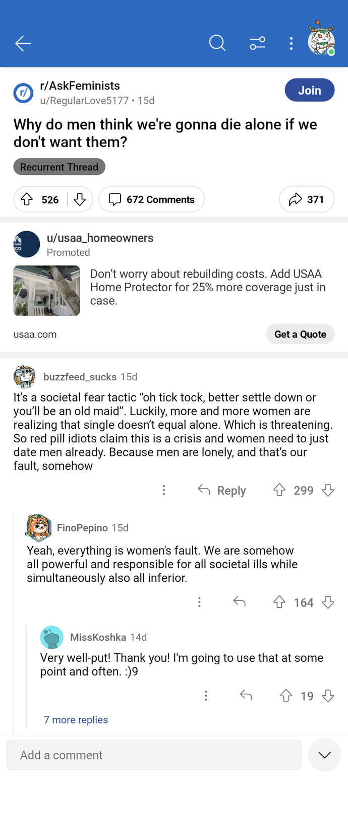 Why do I never see men asking hateful, competitive questions like this on social media. Why only women?