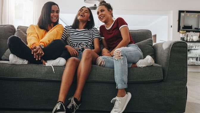 Do girls tell their friends about the guy they like?