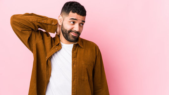 Why do some men get embarrassed when someone asks them if they have a girlfriend?