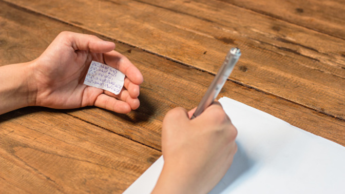 Did you ever cheat in high school?