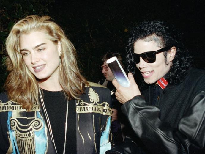 What happened between Michael Jackson and Brooke Shields?