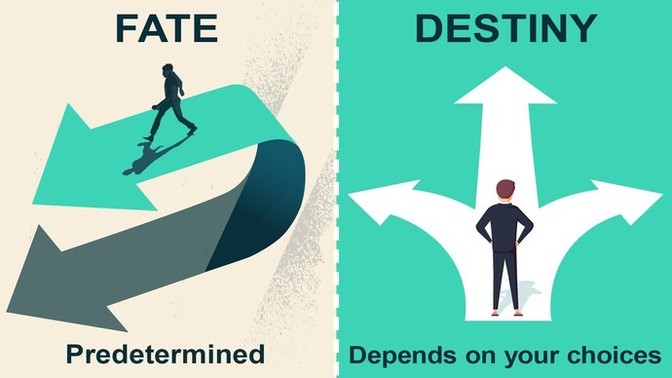Do you believe in fate or destiny?