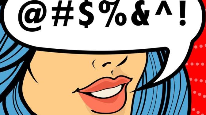 Are people using profanity/cuss words less often than years before?