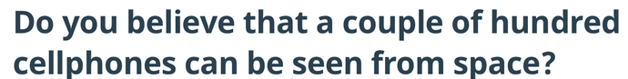 I’m going to say maybe.
