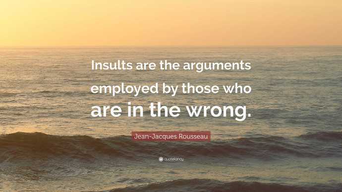 Hey, guys. What are some ways to punish people who insult you?
