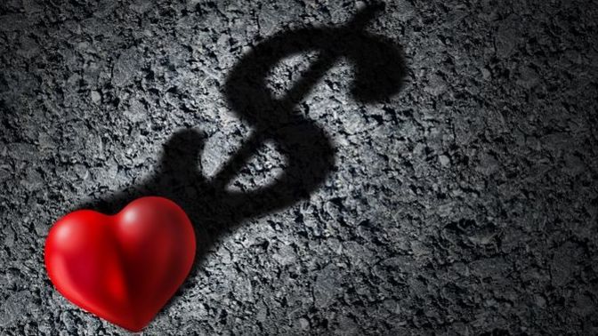 Money can buy anything even love. Agree or disagree?