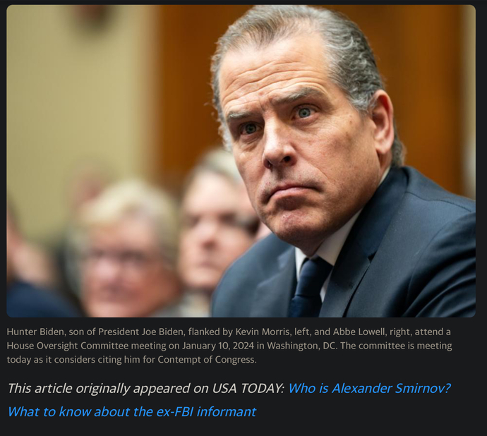 How long til we find out GOP’s Biden Impeachment was a Russian Op?