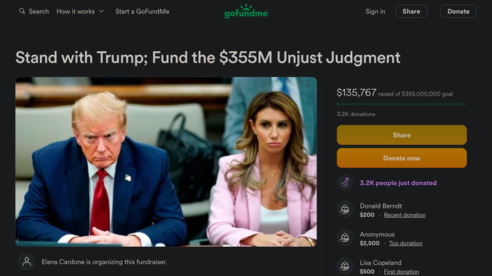 Everyone pony up to pay the “billionaire’s” fines?