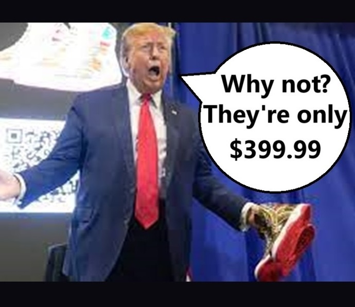 Will you purchase Trumps new sneakers?