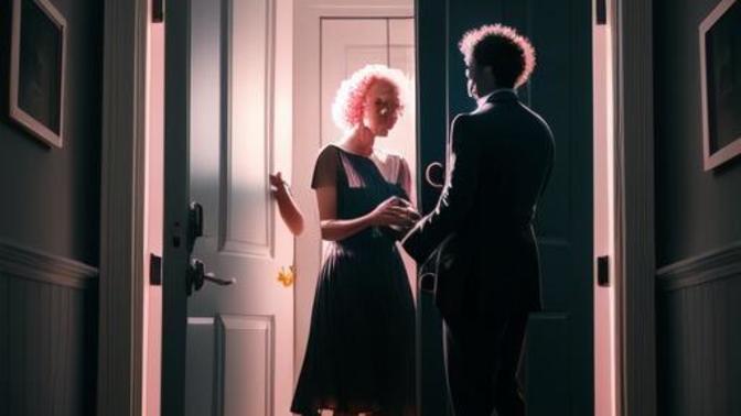 How would you feel if your partner went to visit their opposite sex family friend at night?