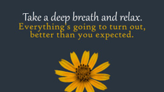 Do you Believe that Sometimes Things you May Worry about Never Happen in The Way you May Think?