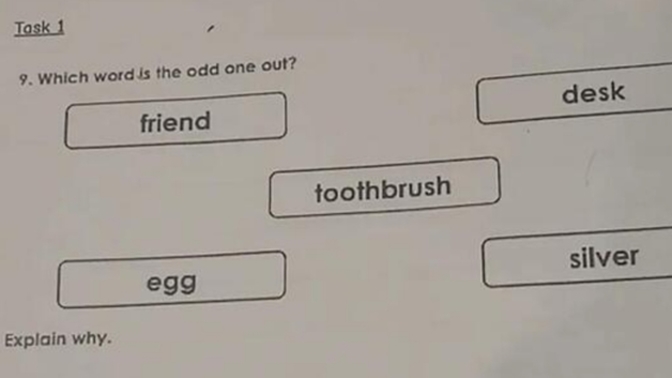 Can you answer this elementary school problem?