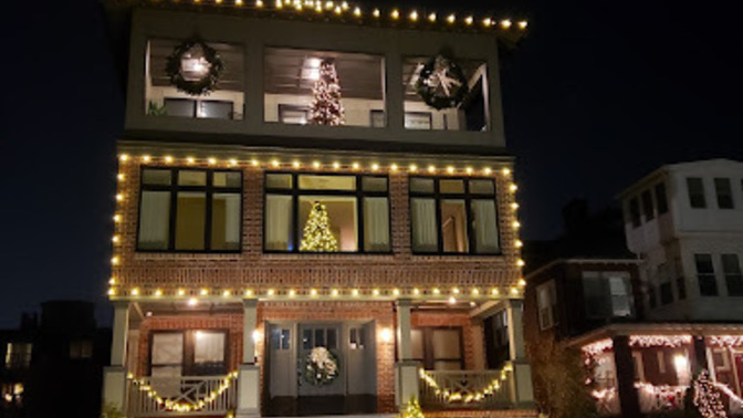 Who still has Christmas decorations up?
