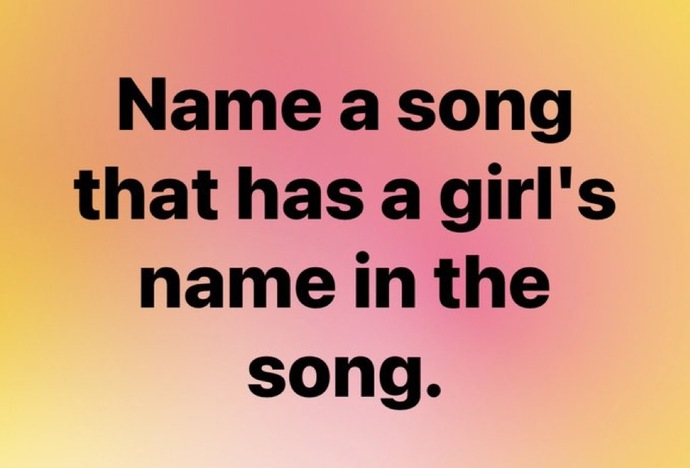 Can you name one?