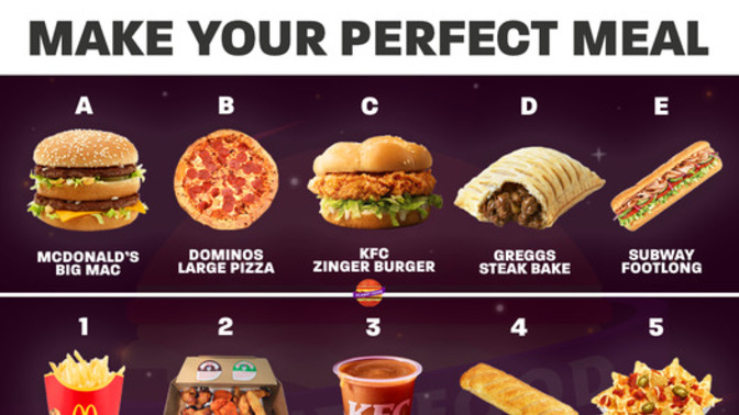 Make your perfect meal?