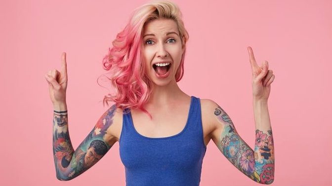 Which one is more attractive to you: piercings or tattoos?