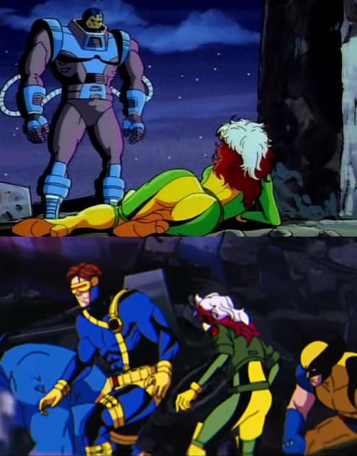Top is the original cartoon from the 90s and bottom is from the new show coming out next month
