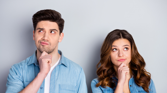 Confusing mixed signals…what does he want?