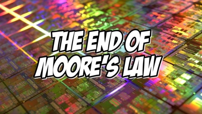 With the density of transistors in a chip approaching it's limit, will that be the end of Moore's law?