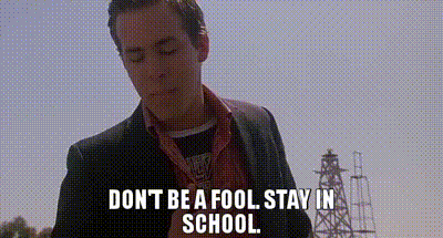Did you ever flunk OR nearly flunk any classes at school?