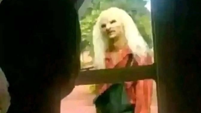 If this person is standing outside your window, what would you do?