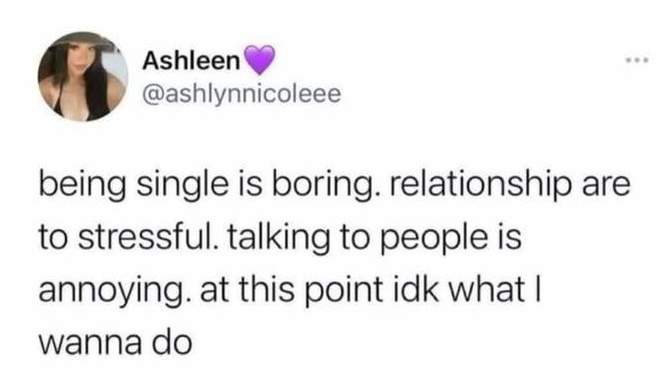 Agree or disagree with what she's saying about love, dating and relationships. If so why?