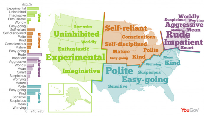 What regional area (and states) in the USA would you consider living in?