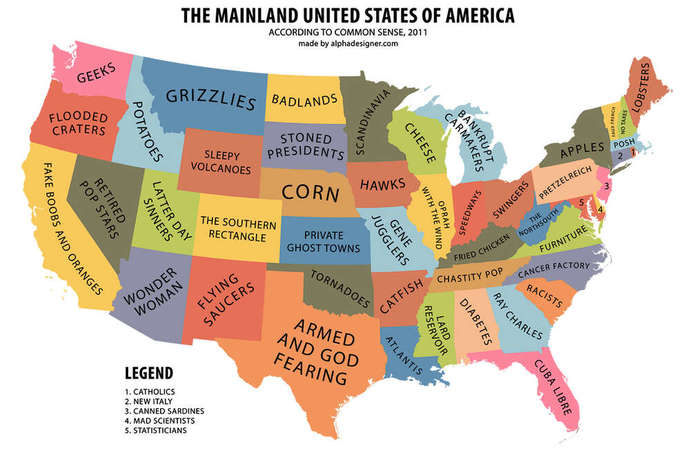 What regional area (and states) in the USA would you consider living in?