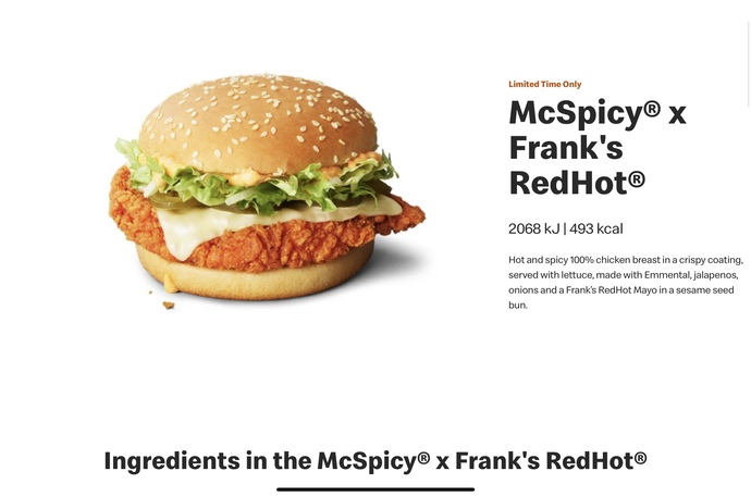 What's your McDonald's order?