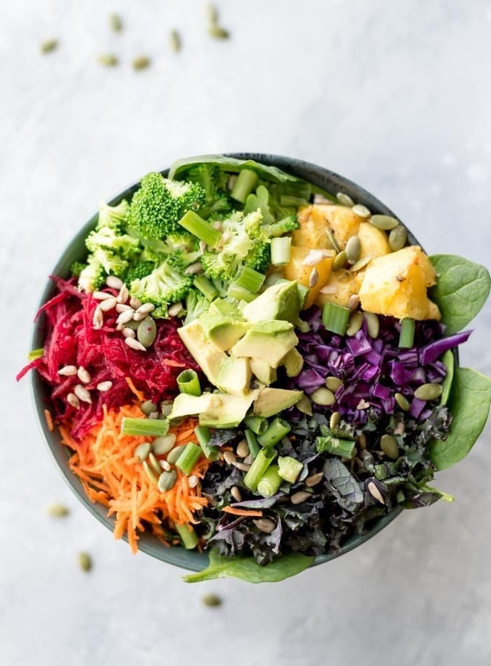 If you could make your ideal salad, what would the ingredients and dressing be?