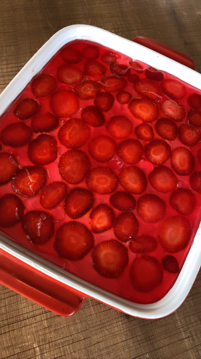 I made the dessert. How does it look?