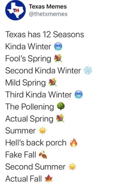 mild spring at the moment...