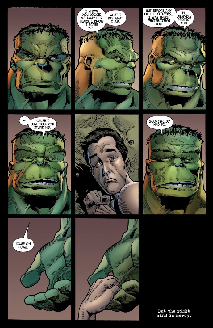 Would you take it as a huge compliment if Hulked smash a bunch of buildings in front of you and decides to spare you?